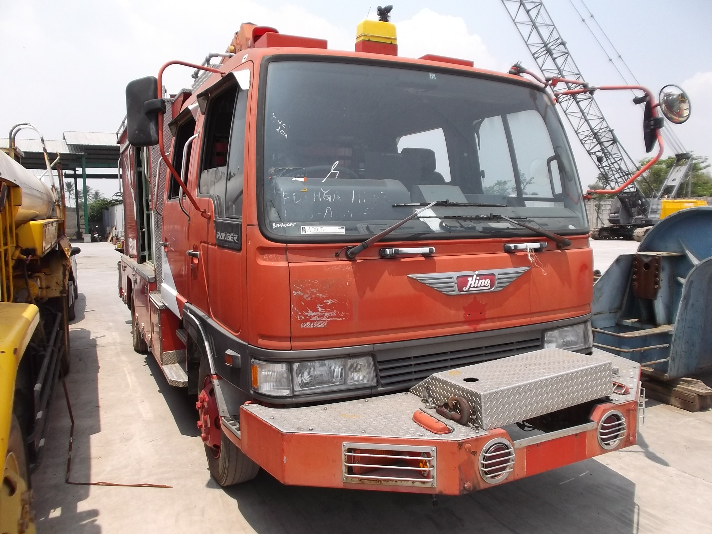  Hino  FD3HGA Fire  Truck  EXXA